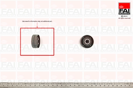 Deflection Pulley/Guide Pulley, timing belt